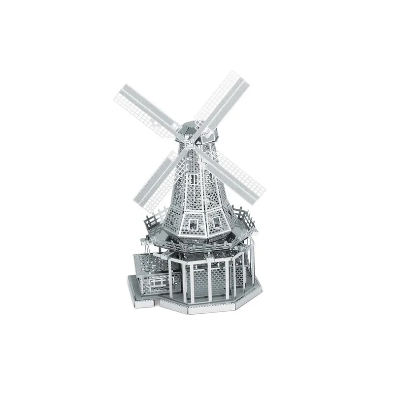 Metal Earth Maquette Architecture Divers: MOULIN À VENT 1 Metal Earth Maquette Architecture Divers: MOULIN À VENT