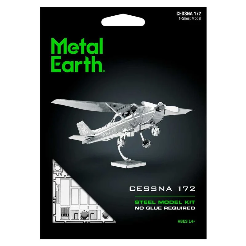 Metal Earth Maquette Avion Aviation: CESSNA SKYHAWK 3 Metal Earth Maquette Avion Aviation: CESSNA SKYHAWK – Image 3