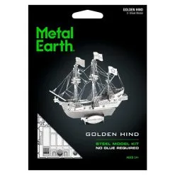 Metal Earth Maquette Bateau Bateaux: GOLDEN HIND 6 Metal Earth Maquette Bateau Bateaux: GOLDEN HIND -Maquettes en métal Soldes metal earth 5061049 bateaux golden hind 2