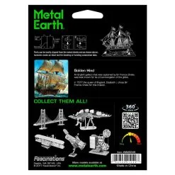 Metal Earth Maquette Bateau Bateaux: GOLDEN HIND 7 Metal Earth Maquette Bateau Bateaux: GOLDEN HIND -Maquettes en métal Soldes metal earth 5061049 bateaux golden hind 3