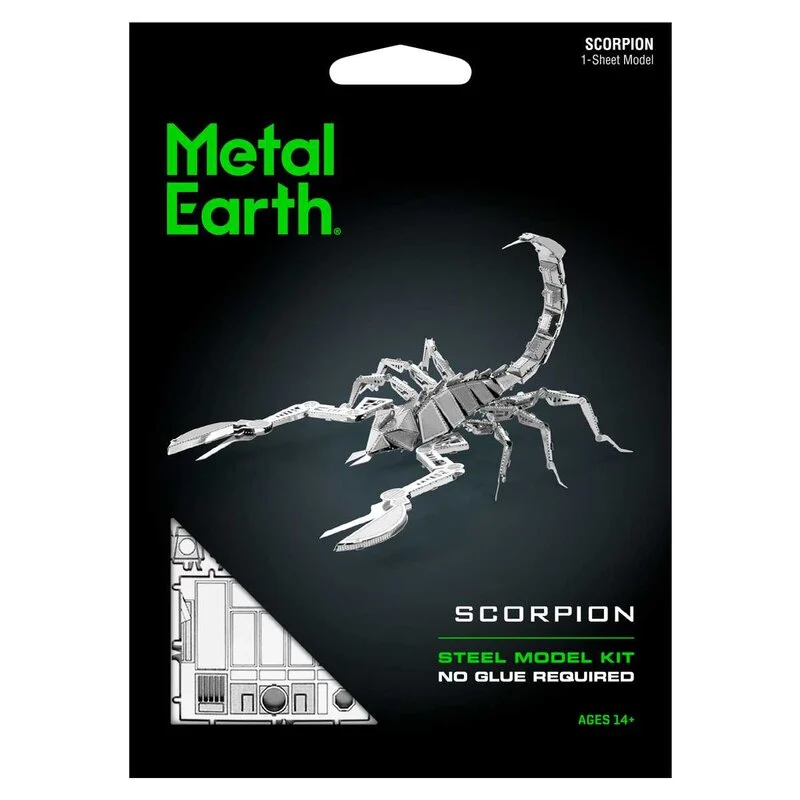 Metal Earth Maquette Dinosaure Insectes: SCORPION 3 Metal Earth Maquette Dinosaure Insectes: SCORPION – Image 3