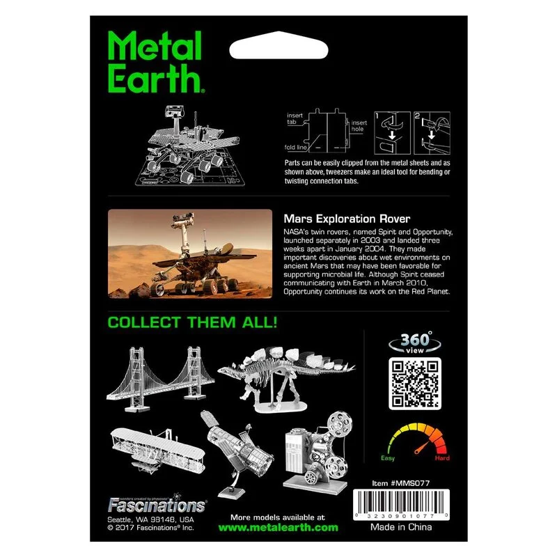 Metal Earth Aviation: MARS ROVER 4 Metal Earth Aviation: MARS ROVER – Image 4