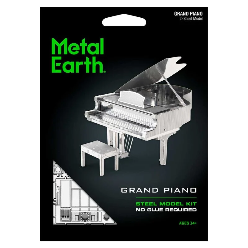 Metal Earth Maquette Métal Musique: PIANO À QUEUE 3 Metal Earth Maquette Métal Musique: PIANO À QUEUE – Image 3