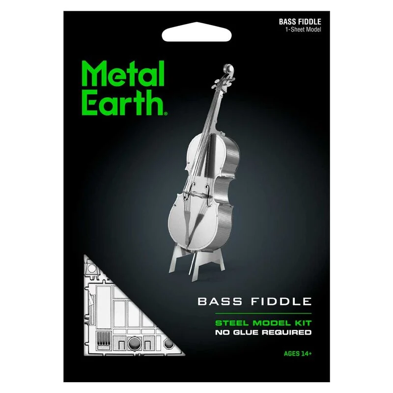 Metal Earth Maquette Métal Musique: BASS DE VIOLON 3 Metal Earth Maquette Métal Musique: BASS DE VIOLON – Image 3