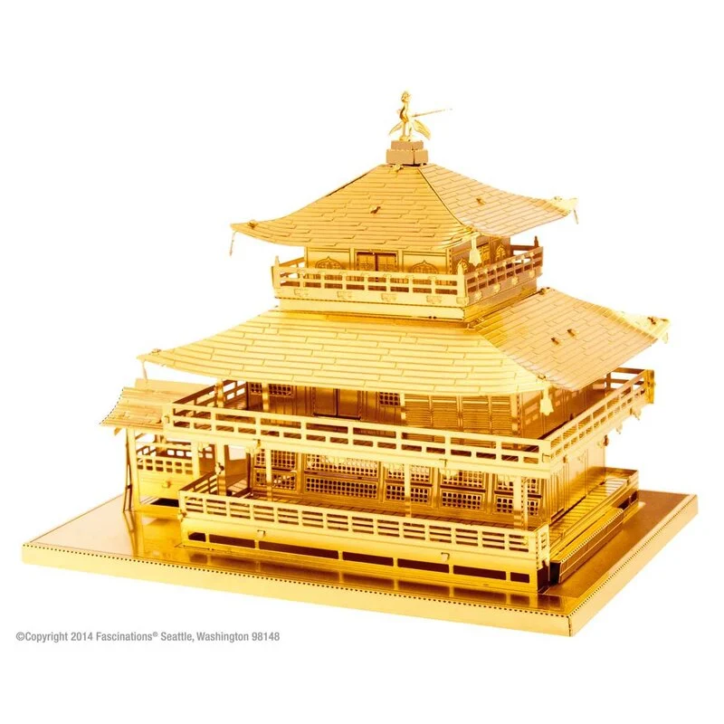 Metal Earth Maquette Architecture Architecture: GOLD KINKAKU-JI 2 Metal Earth Maquette Architecture Architecture: GOLD KINKAKU-JI – Image 2