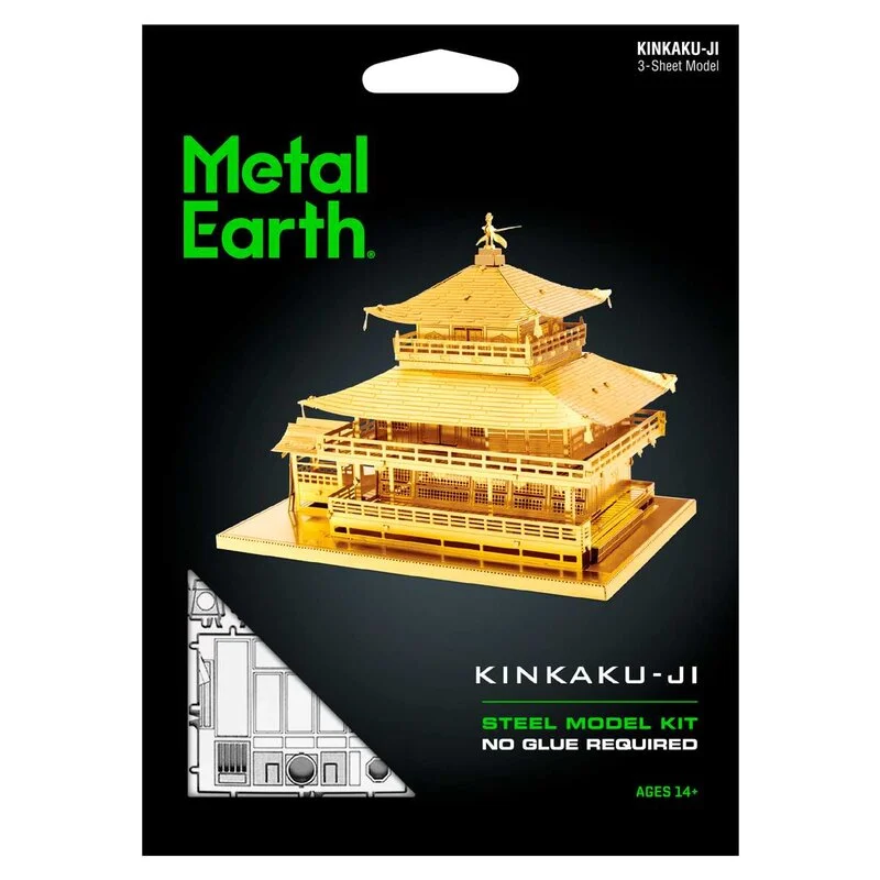 Metal Earth Maquette Architecture Architecture: GOLD KINKAKU-JI 3 Metal Earth Maquette Architecture Architecture: GOLD KINKAKU-JI – Image 3