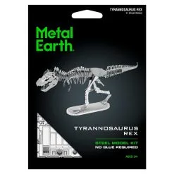Metal Earth Maquette Dinosaure Dinosaures: TYRANNOSAURE REX SQUELETTE -Maquettes en métal Soldes metal earth 5061099 dinosaures tyrannosaure rex squelette 2