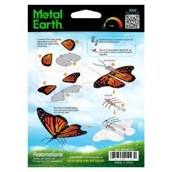 Metal Earth Maquette Métal Papillon Monarque -Maquettes en métal Soldes metal earth 5061123 papillon monarque 2