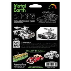 Metal Earth Maquette Métal Delorean 5 Metal Earth Maquette Métal Delorean -Maquettes en métal Soldes metal earth 5061181 delorean 2
