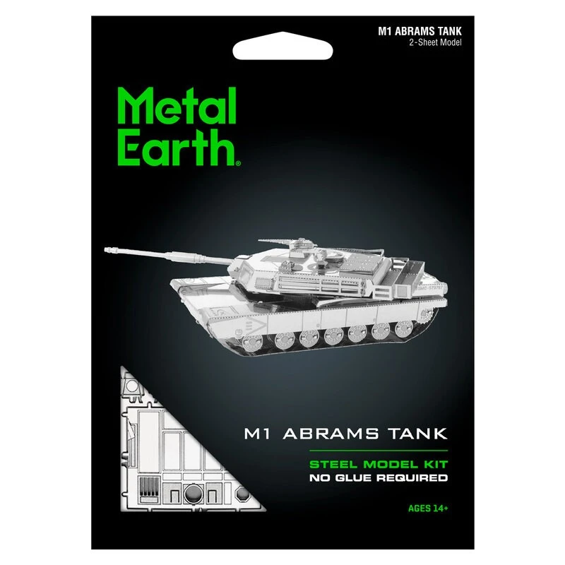 Metal Earth Maquette Métal M1 Abrams Tank 2 Metal Earth Maquette Métal M1 Abrams Tank – Image 2
