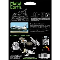Metal Earth Maquette Métal Space Shuttle Discovery 5 Metal Earth Maquette Métal Space Shuttle Discovery -Maquettes en métal Soldes metal earth 5061211 space shuttle discovery 2