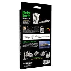 Metal Earth Maquette Bateau Iconx - Uss Roosevelt Aircraft Carrier -Maquettes en métal Soldes metal earth 5061307 iconx uss roosevelt aircraft carrier 3