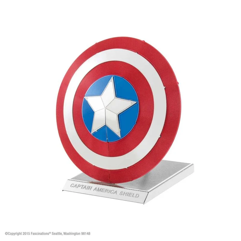 Metal Earth Maquette Métal Avengers/bouclier Du Capitaine Amérique 2 Metal Earth Maquette Métal Avengers/bouclier Du Capitaine Amérique – Image 2