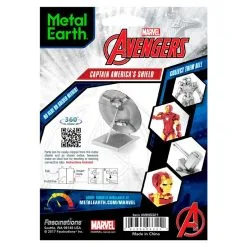Metal Earth Maquette Métal Avengers/bouclier Du Capitaine Amérique 7 Metal Earth Maquette Métal Avengers/bouclier Du Capitaine Amérique -Maquettes en métal Soldes metal earth 5061321 avengers bouclier du capitaine amerique 3