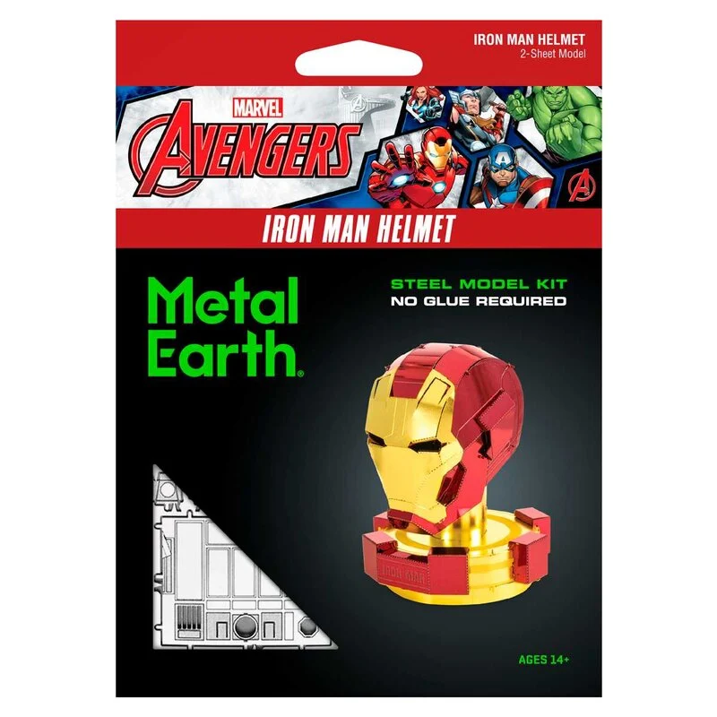 Metal Earth Maquette Métal Avengers/casque Iron Man 3 Metal Earth Maquette Métal Avengers/casque Iron Man – Image 3