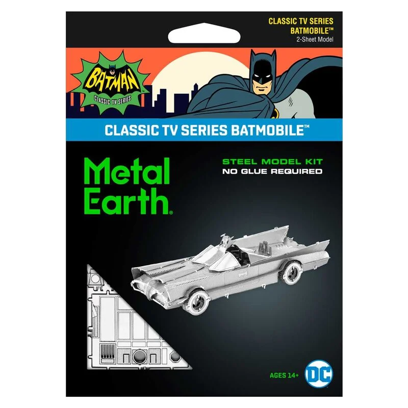 Metal Earth Maquette Métal Batman/classic Tv Batmobile 3 Metal Earth Maquette Métal Batman/classic Tv Batmobile – Image 3