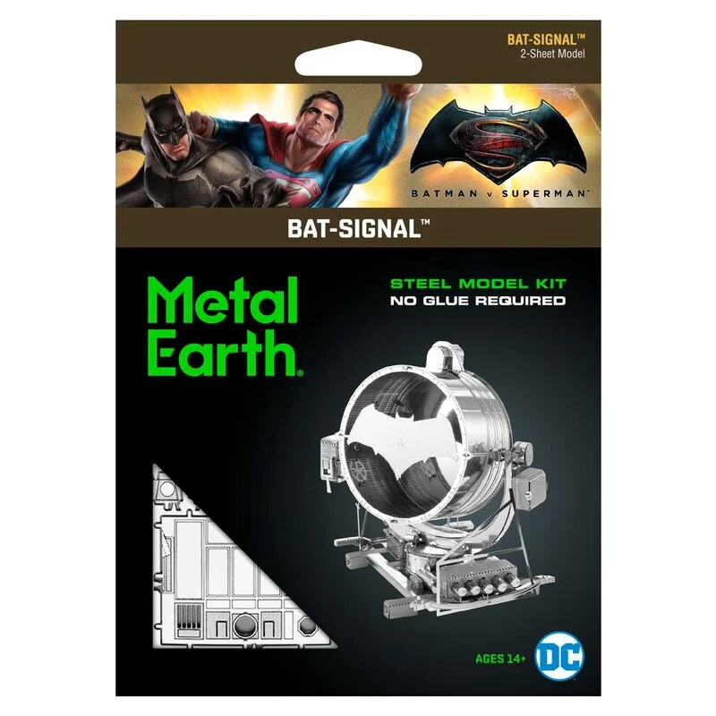 Metal Earth Maquette Métal BATMAN Vs SUPERMAN / BAT SIGNAL 3 Metal Earth Maquette Métal BATMAN Vs SUPERMAN / BAT SIGNAL – Image 3