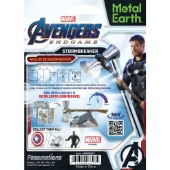Metal Earth Maquette Métal MARVEL/STORMBREAKER, Hache -Maquettes en métal Soldes metal earth 5061401 marvel stormbreaker hache 2