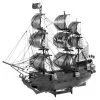 Metal Earth Maquette Métal ICONX - BATEAU PIRATE LA PERLE NOIRE (Noir)
