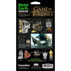 Metal Earth Maquette Métal Iconx - Game Of Thrones / Greyjoy Ship Silence -Maquettes en métal Soldes metal earth 5062126 iconx game of thrones greyjoy ship silence 2