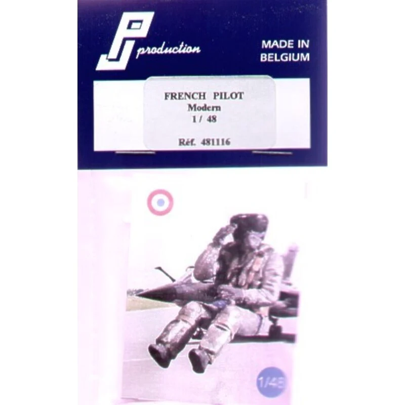 PJ Productions Figurine 1 Pilote Français Moderne Assis Dans L'avion 1 PJ Productions Figurine 1 Pilote Français Moderne Assis Dans L'avion
