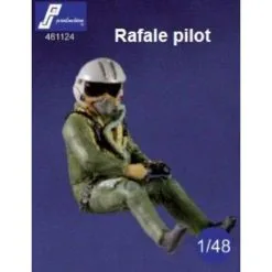 PJ Productions Dassault Rafale Pilot Seated In Aircraft (designed To Be Used With Heller Hobby Boss And Revell Kits)
