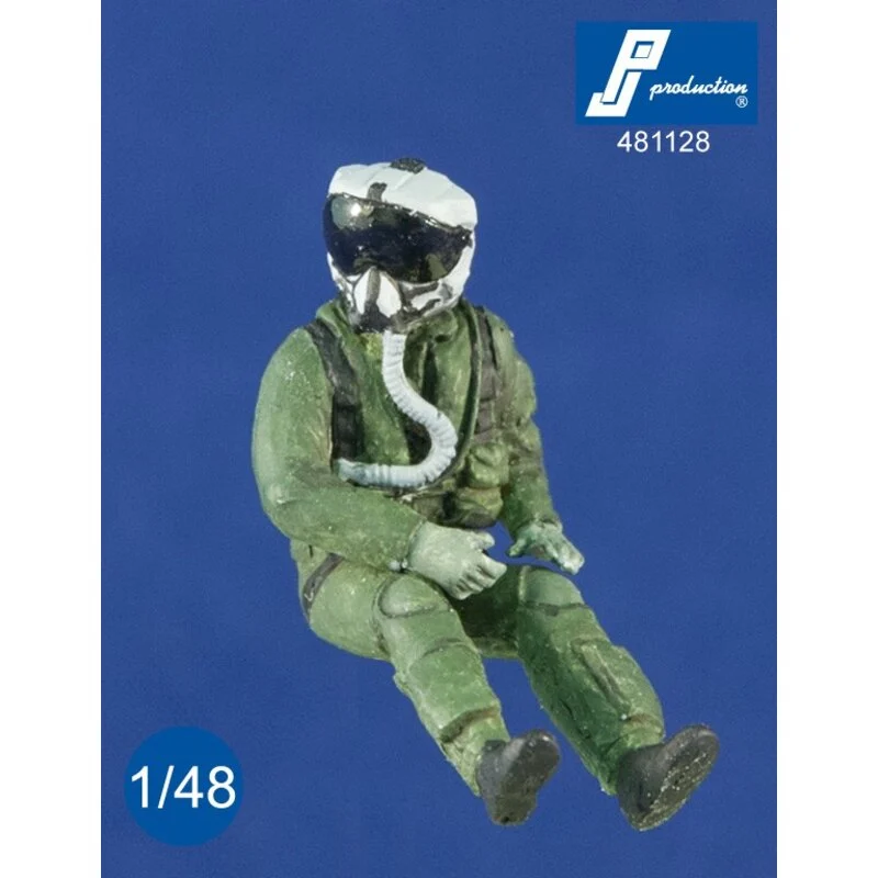 PJ Productions Figurine Pilote Américain Avec JHMCS Casque Assis Dans Une / C 1 PJ Productions Figurine Pilote Américain Avec JHMCS Casque Assis Dans Une / C