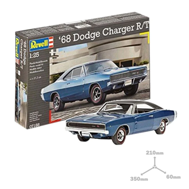 Revell Maquette 1968 Dodge Charger (2 In 1) 1 Revell Maquette 1968 Dodge Charger (2 In 1)