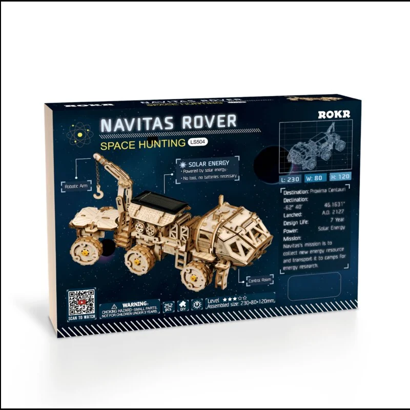 Robotime Maquette Navitas Rover 5 Robotime Maquette Navitas Rover – Image 5