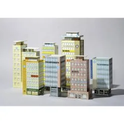 SCHREIBER-BOGEN Maquette Carton Grattes Ciels
