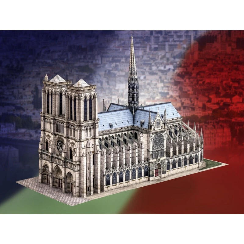 SCHREIBER-BOGEN Maquette Carton Notre-Dame Paris 2 SCHREIBER-BOGEN Maquette Carton Notre-Dame Paris – Image 2