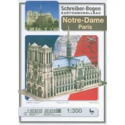 SCHREIBER-BOGEN Maquette Carton Notre-Dame Paris