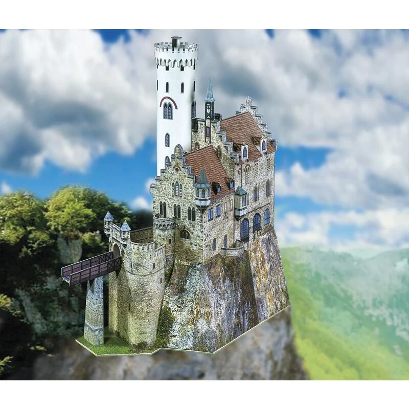 SCHREIBER-BOGEN Maquette Carton Lichtenstein 1 SCHREIBER-BOGEN Maquette Carton Lichtenstein