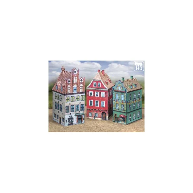 SCHREIBER-BOGEN Maquette Carton Old Town Set 9 1 SCHREIBER-BOGEN Maquette Carton Old Town Set 9