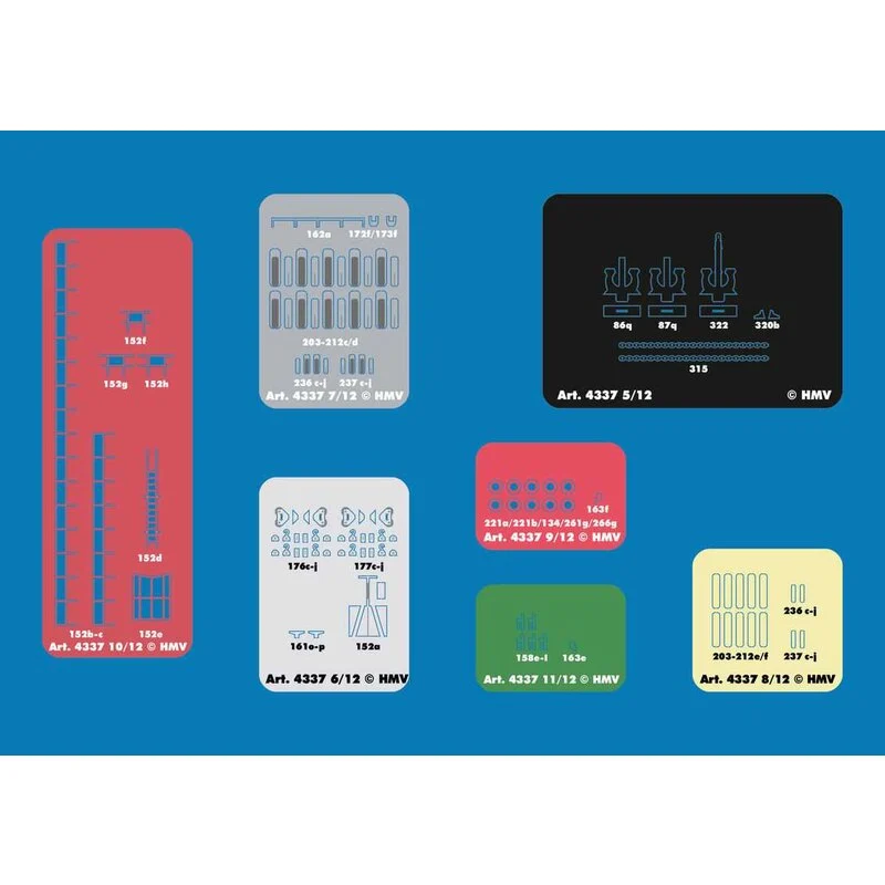 SCHREIBER-BOGEN Maquette Carton Lasercut Set TS Hamburg 1 SCHREIBER-BOGEN Maquette Carton Lasercut Set TS Hamburg