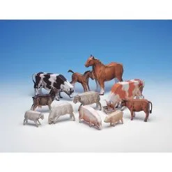 SCHREIBER-BOGEN Maquette Carton Animaux à La Ferme