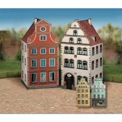 SCHREIBER-BOGEN Maquette Carton Old Town Set 1