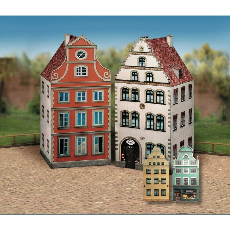 SCHREIBER-BOGEN Maquette Carton Old Town Set 1 1 SCHREIBER-BOGEN Maquette Carton Old Town Set 1