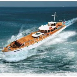 SCHREIBER-BOGEN Maquette Carton Yacht à Moteur OHEKA II