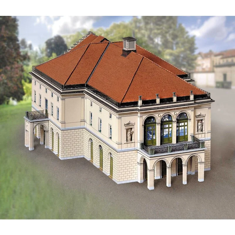 SCHREIBER-BOGEN Maquette Carton Théâtre Wilhelma Stuttgart 1 SCHREIBER-BOGEN Maquette Carton Théâtre Wilhelma Stuttgart