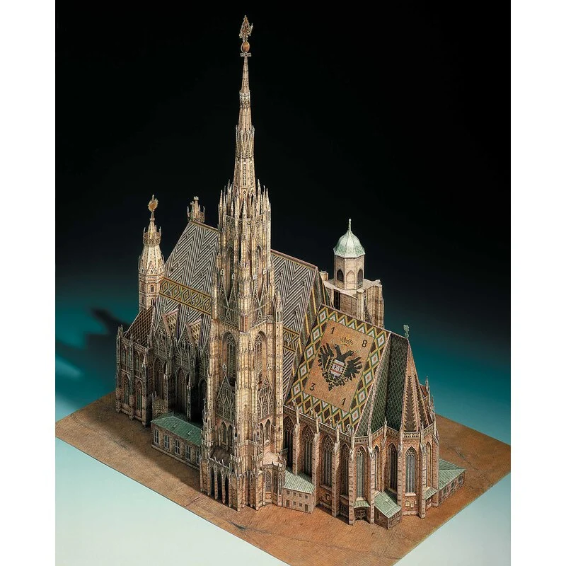 SCHREIBER-BOGEN Maquette Carton Cathédrale Saint-Étienne à Vienne 1 SCHREIBER-BOGEN Maquette Carton Cathédrale Saint-Étienne à Vienne