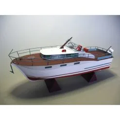 SCHREIBER-BOGEN Maquette Carton Chris Craft Futura