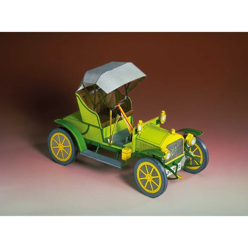 SCHREIBER-BOGEN Maquette Carton Voiture De Médecin Opel 1 SCHREIBER-BOGEN Maquette Carton Voiture De Médecin Opel