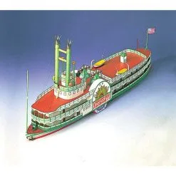 SCHREIBER-BOGEN Maquette Carton Mississippi Steamboat