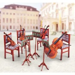 SCHREIBER-BOGEN Maquette Carton Quatuor à Cordes