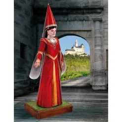 SCHREIBER-BOGEN Maquette Carton Demoiselle Kunigunde