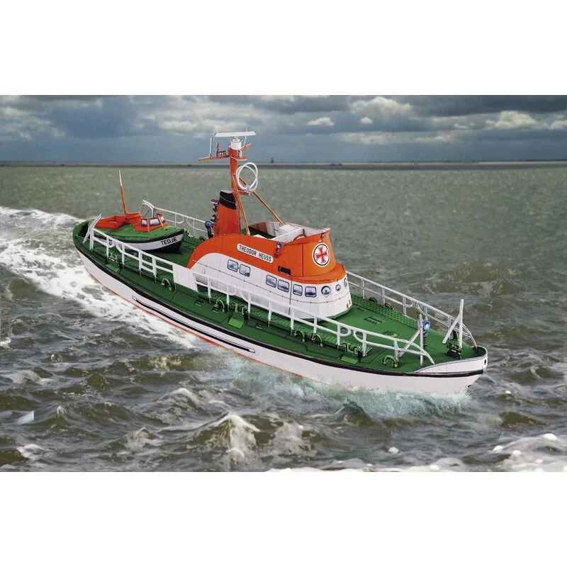 SCHREIBER-BOGEN Maquette Carton Croiseur De Sauvetage En Mer Theodor Heuss 1 SCHREIBER-BOGEN Maquette Carton Croiseur De Sauvetage En Mer Theodor Heuss