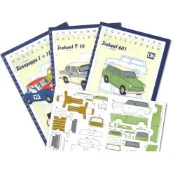 SCHREIBER-BOGEN Maquette Carton Set Trabi
