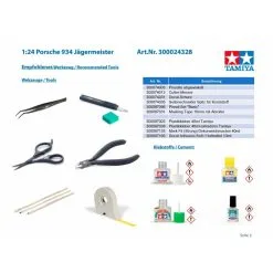 Tamiya Maquette Porsche 934 Jägermeister 19 Tamiya Maquette Porsche 934 Jägermeister -Maquettes en métal Soldes tamiya 24328 porsche 934 jagermeister 8