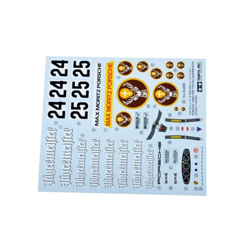 Tamiya Maquette Porsche 934 Jägermeister 10 Tamiya Maquette Porsche 934 Jägermeister – Image 10